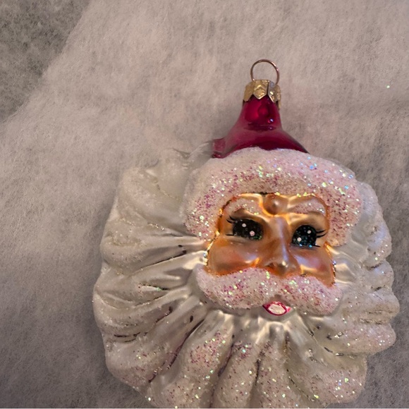 Vintage Christoper Radko Winter Winds Santa Claus Christmas Ornament Holiday - Picture 2 of 7